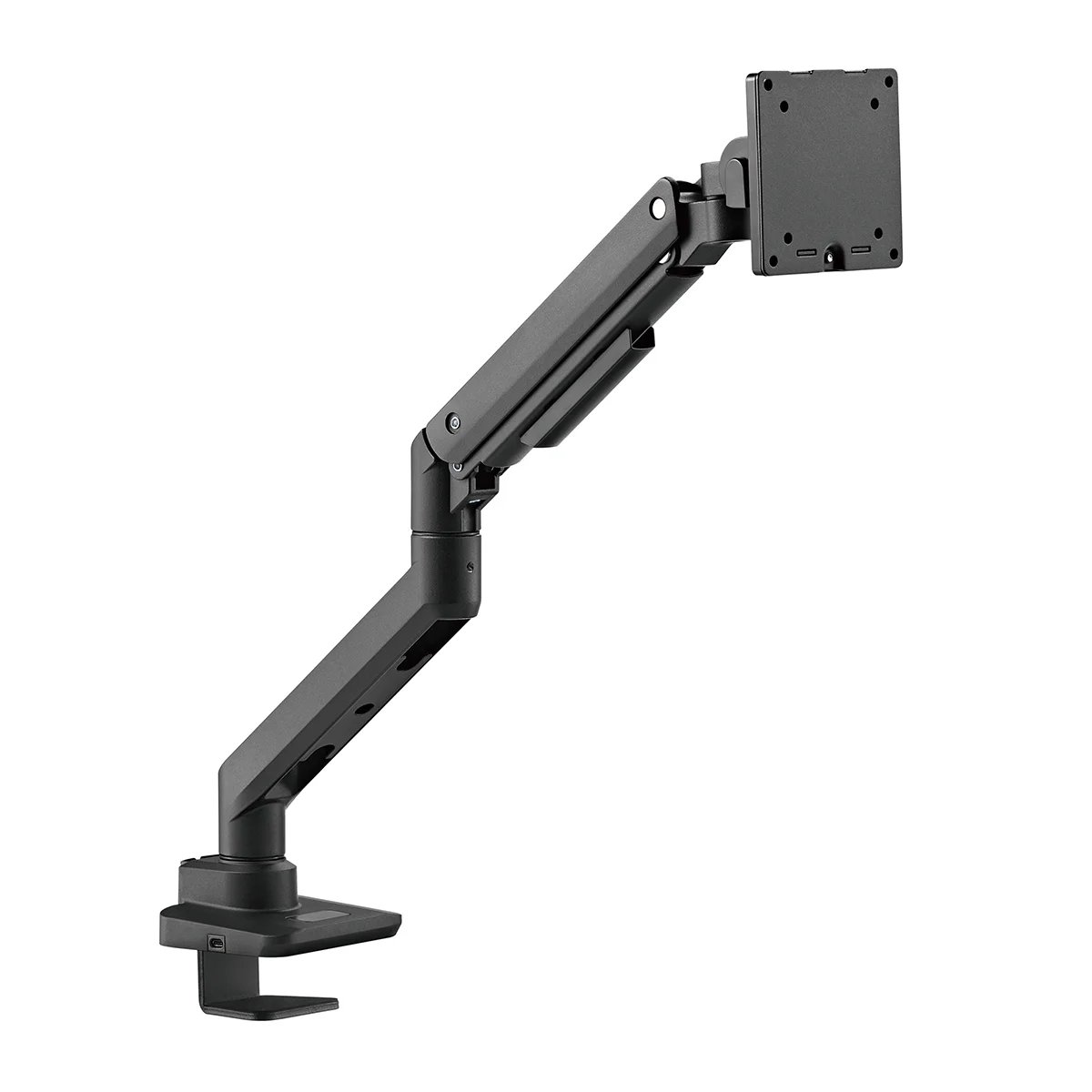 Fabulous Desk-Mounted Gas Spring Dual Mointor Arm With USB-A/USB-C Ports